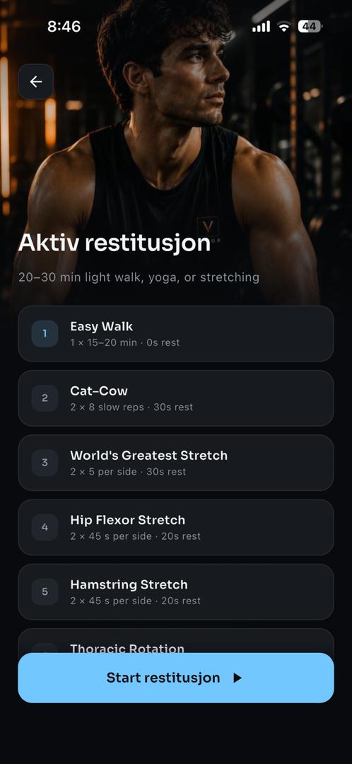 VISOR app screen 9